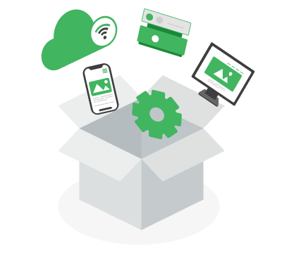 パッケージサービスキャッチ