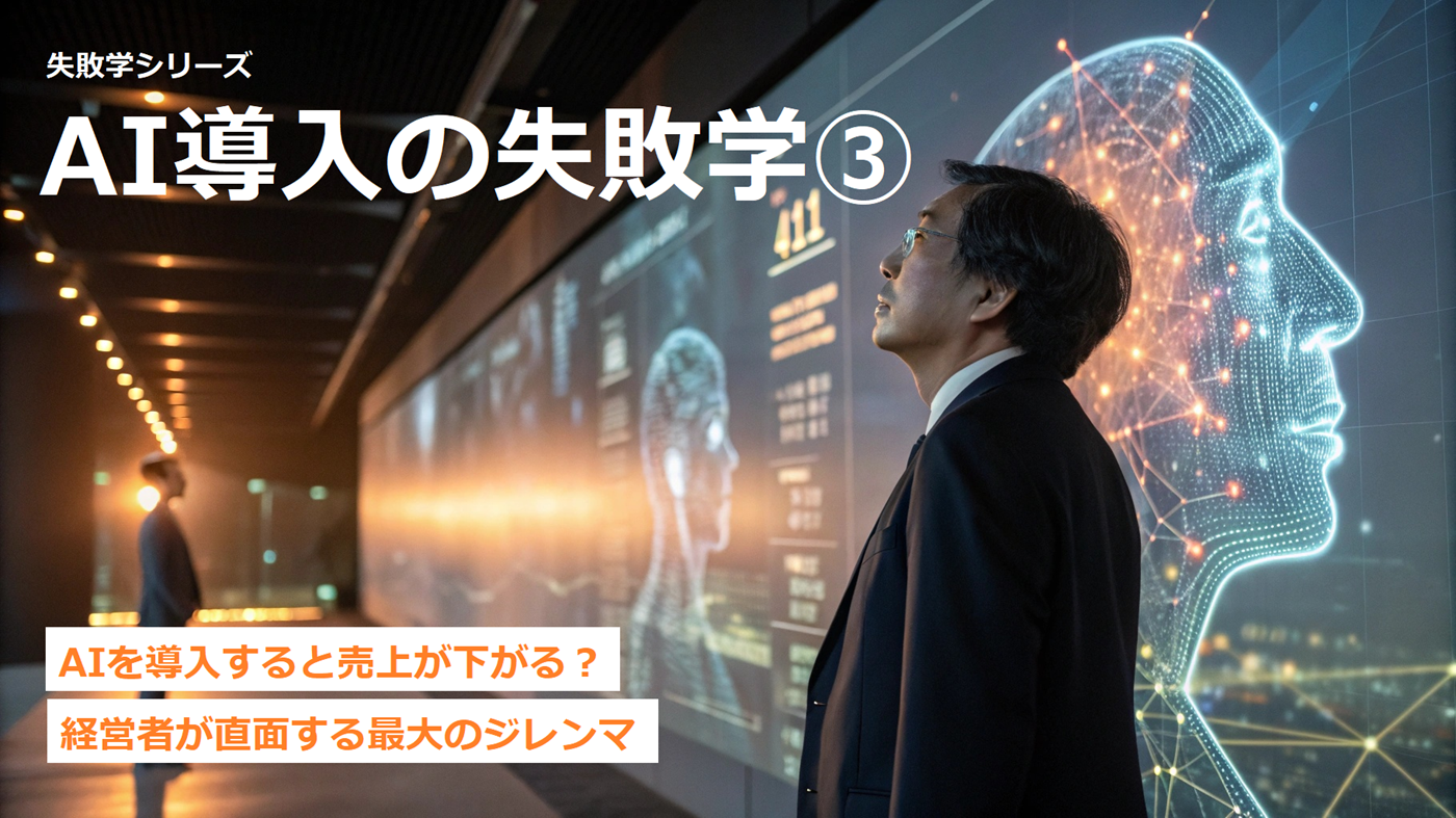 AI導入の失敗学（3）：最も分厚い壁「ビジネスモデルの壁」の壊し方