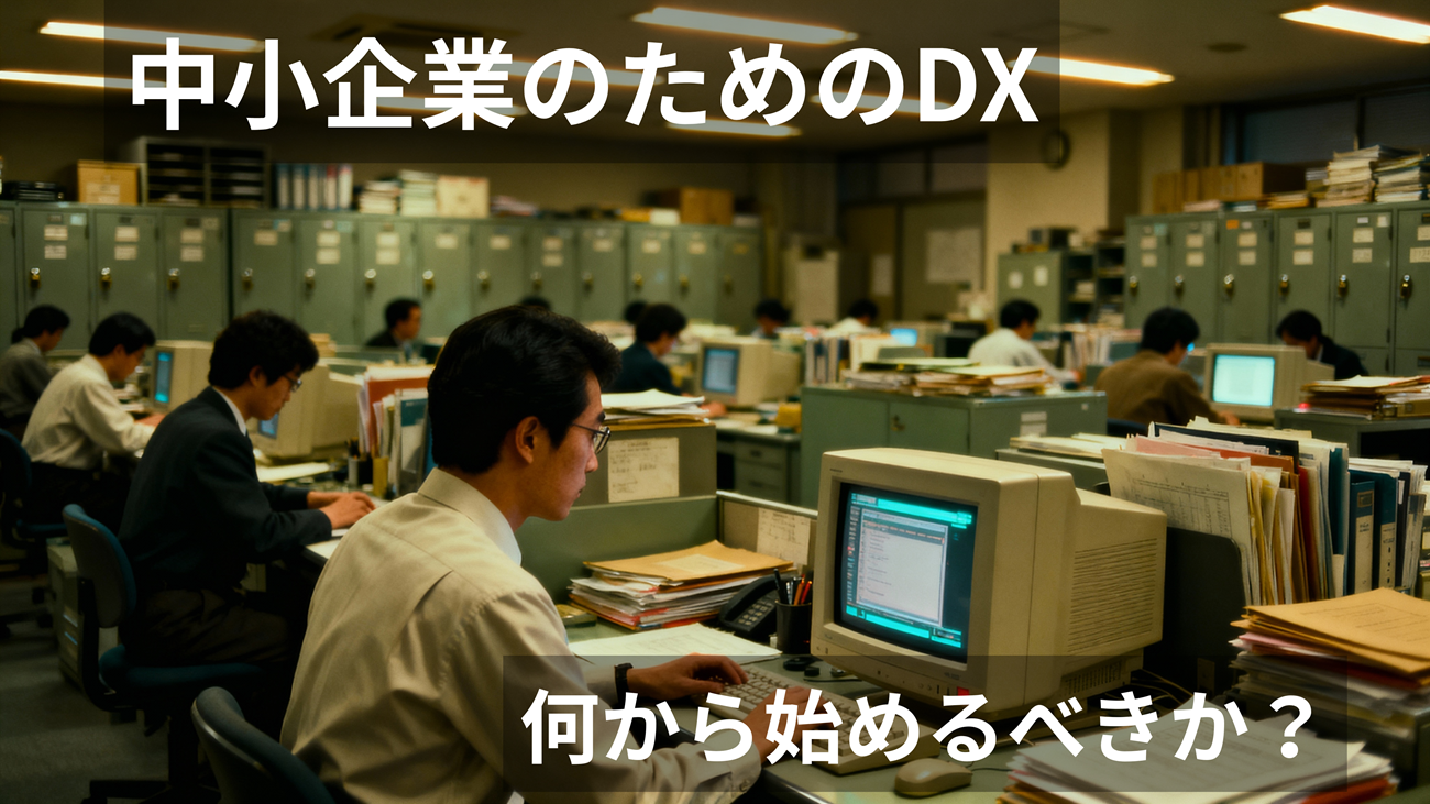 中小企業のDX、何から始める？システム導入より先にやるべき5つのコツ